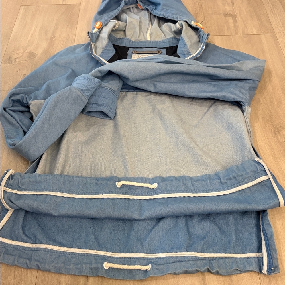 Zara Light Blue Denim Jacket - Picture 5 of 9